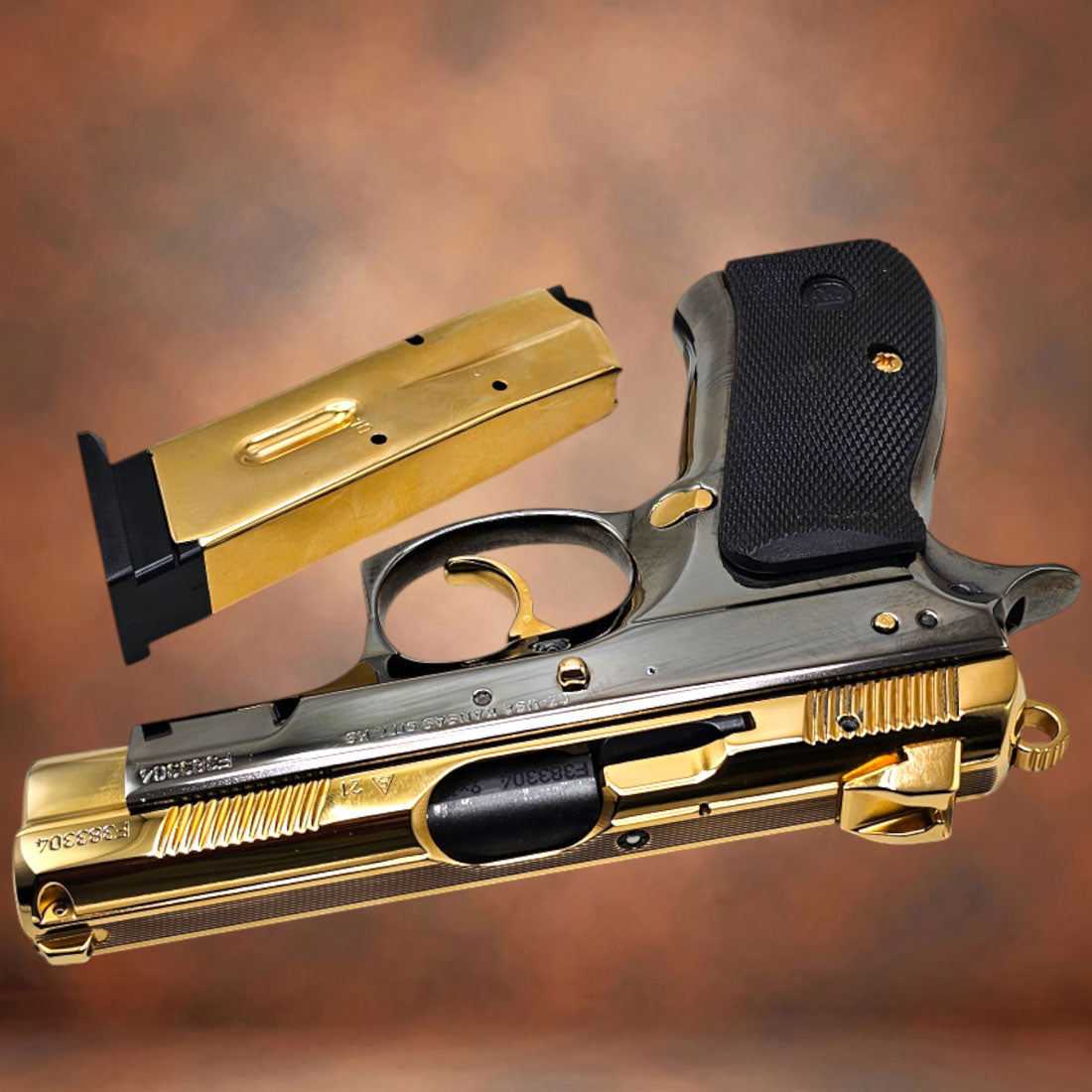 Cz Compact Custom CZ Custom Guns Collection | Gold Plated & Engraved CZ Handguns – Top ...